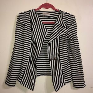 Striped blazer